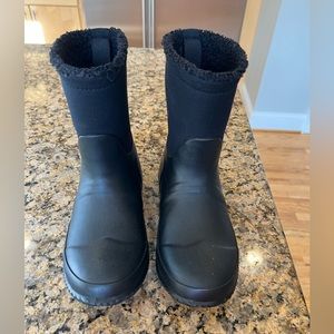 Hunter lined calf rain boots